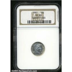 1901 10C PR65 NGC.