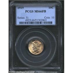 1919 10C MS66 Full Bands PCGS.