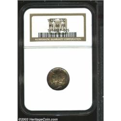 1920 10C MS66 Full Bands NGC.