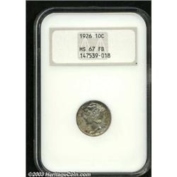 1926 10C MS67 Full Bands NGC.