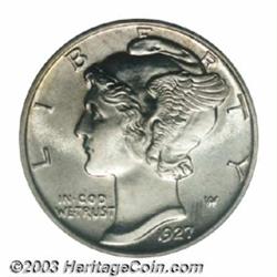 1927 10C MS67 Full Bands PCGS.