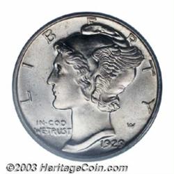 1929 10C MS67 Full Bands PCGS.