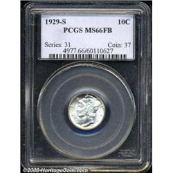 1929-S 10C MS66 Full Bands PCGS.