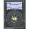 Image 1 : 1939-D 10C MS68 Full Bands PCGS.