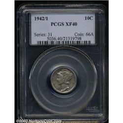 1942/1 10C XF40 PCGS.