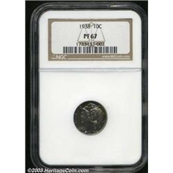1938 10C PR67 NGC.