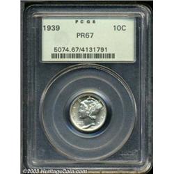 1939 10C PR67 PCGS.