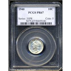 1940 10C PR67 PCGS.