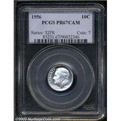 1956 10C PR67 Cameo PCGS.
