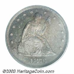 1876 20C PR65 PCGS.