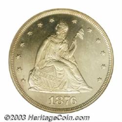 1876 20C PR65 Cameo NGC.