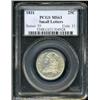 Image 3 : 1831 25C Small Letters MS63 PCGS.