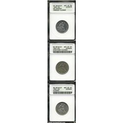 1856--Cleaned--ANACS, AU Details, Net XF45,