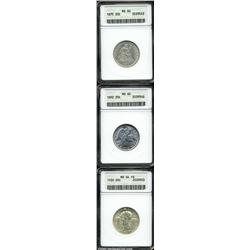 1930 Standing Liberty Quarter MS64 Full Head ANACS,