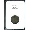 Image 1 : 1875 25C MS65 NGC.