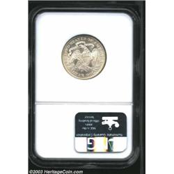 1877 25C MS66 NGC.