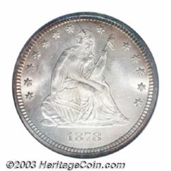 1878 25C MS66 NGC.