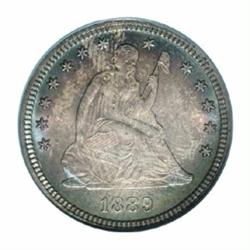 1889 25C MS67 PCGS.