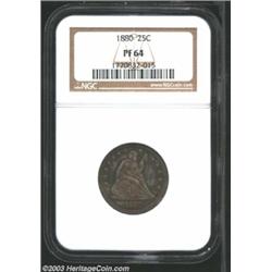 1880 25C PR64 NGC.