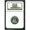 Image 3 : 1890 25C PR67 Cameo NGC.