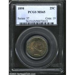 1898 25C MS65 PCGS.