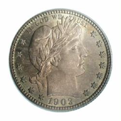 1903-S 25C MS66 PCGS.