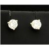 Image 1 : Diamond Stud Earrings almost 1/2 Carat (0.45 carats)