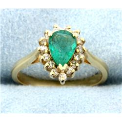 Emerald & Diamond ring