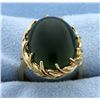 Image 1 : Vintage Nephrite Jade Ring