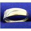 Image 2 : Tutone 14k Diamond Band