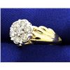 Image 2 : 1/2 Carat Diamond 10k Ring