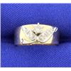 Image 1 : Diamond 8mm 14k Band Style Ring