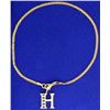 Image 1 : Diamond "H" Bracelet