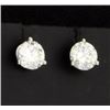 Image 1 : 1 ct TW Diamond Stud Earrings in Platinum