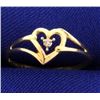 Image 1 : Diamond Heart Ring