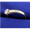 Image 3 : Antique Old Mine Cut Diamond Ring with Matching Diamond Jacket