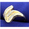 Image 2 : 1/2ct Total Weight Diamond Ring