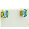 Image 2 : Blue Topaz Earrings