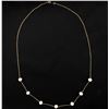 Image 1 : 18 Inch Pearl Chain Necklace