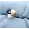 Image 2 : Pearl and Diamond Ring