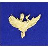 Image 1 : 14K Herring Bird Pendant