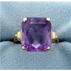 8ct Amethyst Ring