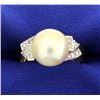 Image 1 : Diamond & Pearl Ring