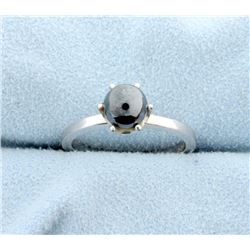 Silver Pearl Ring