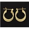 Image 1 : Small 14K Hoop Earrings