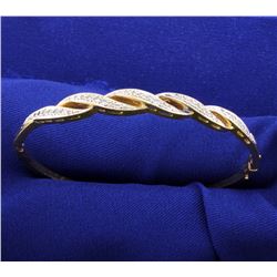 Diamond Bangle Bracelet