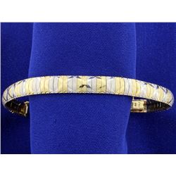 Italian Made Diamond Cut Bracelet