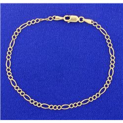 Italian Made Figaro Bracelet