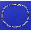 Image 1 : Italian Made Figaro Bracelet