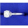 Image 2 : 1.13 carat diamond solitaire ring